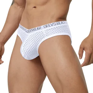 Slip homme coton. Slip moulant homme moderne. Blanc