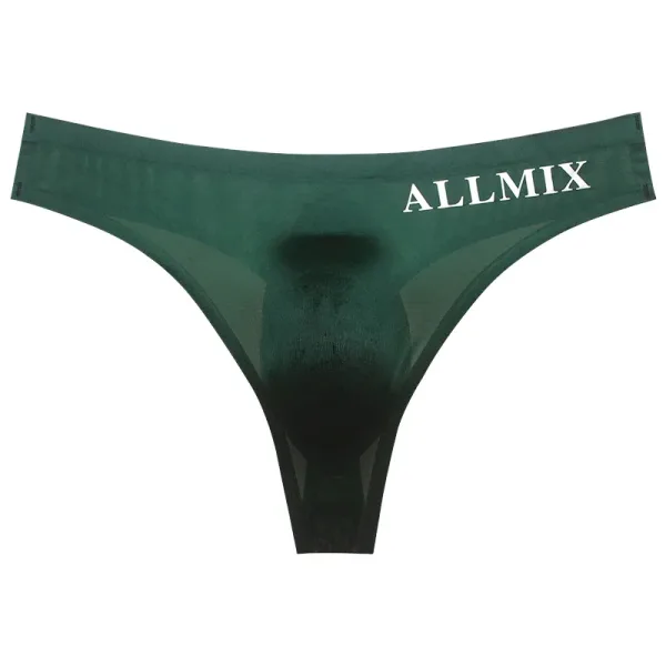 Slip homme ultra fin, Tanga invisible spécial danseur de Tango. Vert