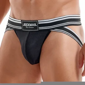 Slip Jockstrap homme Tanga Black