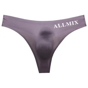 Slip homme ultra fin, Tanga invisible spécial danseur de Tango. Poupre