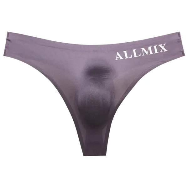 Slip homme ultra fin, Tanga invisible spécial danseur de Tango. Poupre