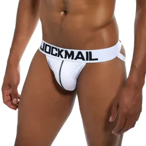 Slip Jockstrap homme Tanga White