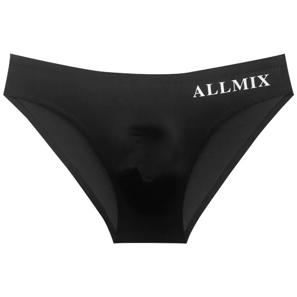Slip homme ultra fin, Tanga invisible spécial danseur de Tango. Noir