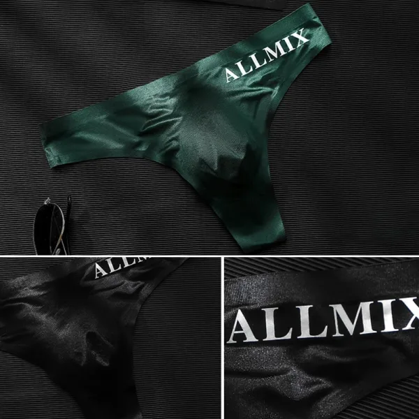 Slip homme ultra fin, Tanga invisible spécial danseur de Tango. Turquoise