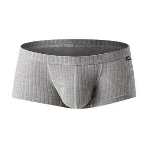 Micro Slip Homme. Taille Basse Coquin Gris