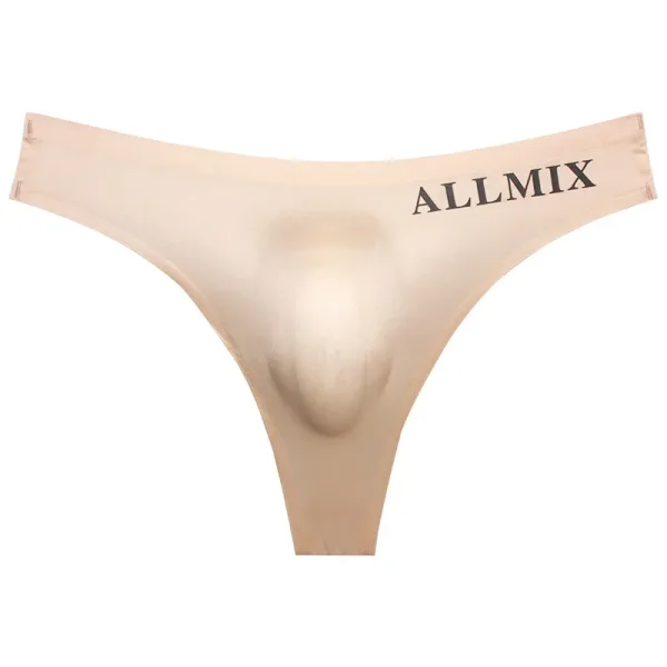 Slip homme ultra fin, Tanga invisible spécial danseur de Tango.Couleur peau