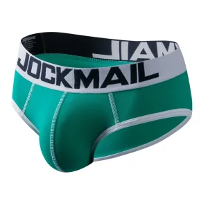 Slip homme taille basse, très confortable motifs fantaisies Vert