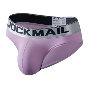 Slip homme taille basse, très confortable motifs fantaisies Pourpre