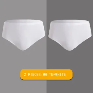 Slip String Homme. Aphrodite Style Sissy 2 Pièces. Blanc Et Blanc