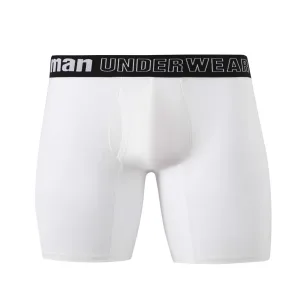 Slip Kangourou Homme. "Horus" Slip Boxer À Poche Ouverte. Blanc