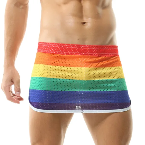 Slip boxer homme rainbow Double